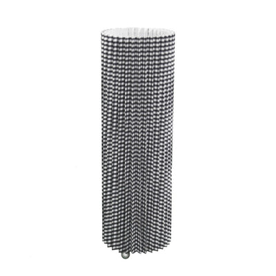 Folded Black and White Table Lamp 