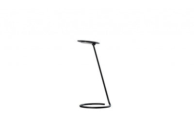 15" Silver Metal Desk Table Lamp With Silver Shade 