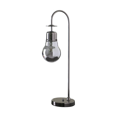 29" Black Metal Vintage Streetlight Desk Lamp 