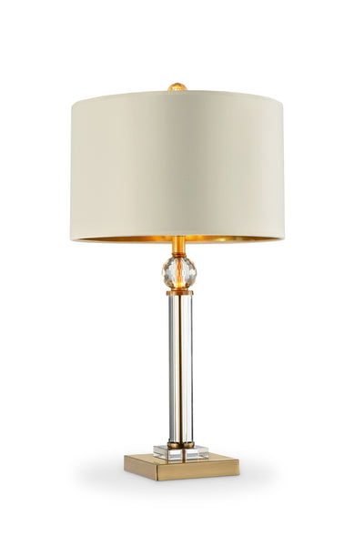 Gold Crystal Accent Desk Lamp 