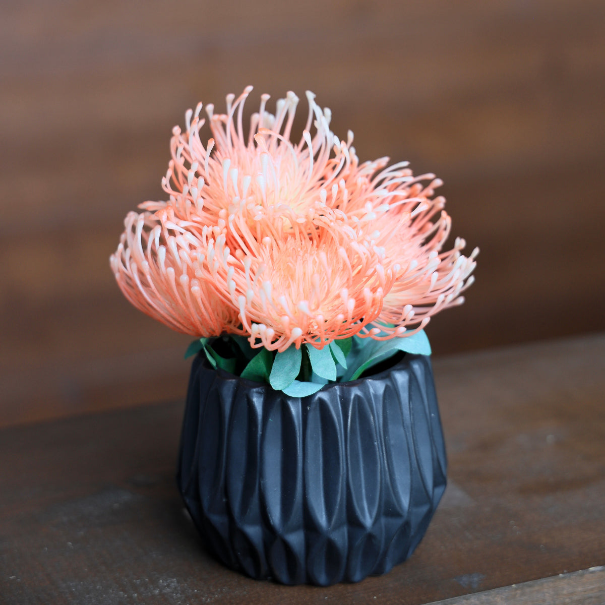 Reseda Artificial Potted Flower Bouquet 7'' X 8'' 