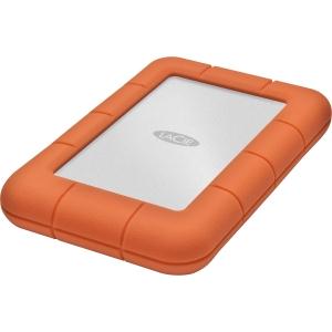 LaCie Rugged Mini 301558 1 TB Portable Hard Drive - 2.5" External - Orange, Silver 