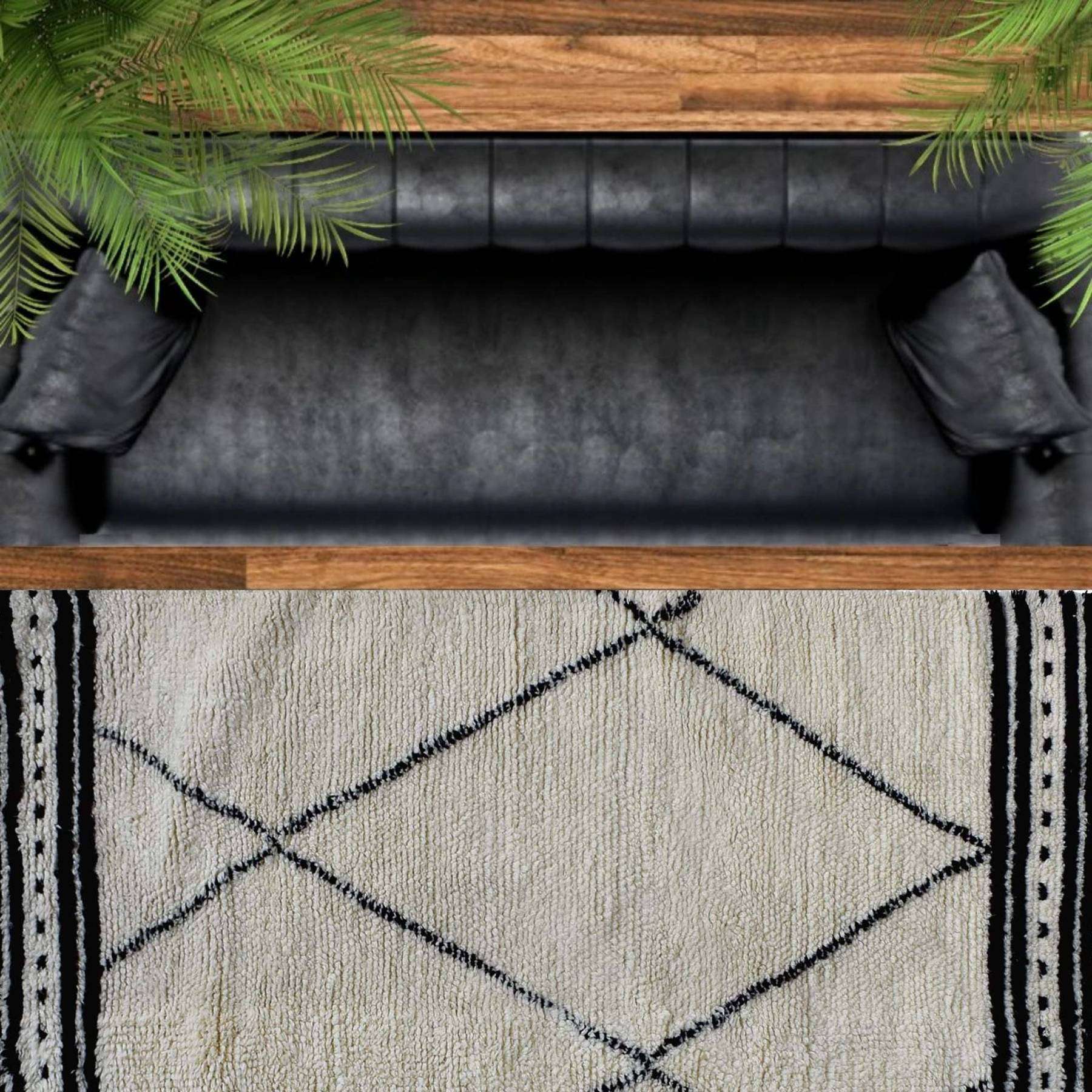 Finn Woven Wool 6X9 Rug 