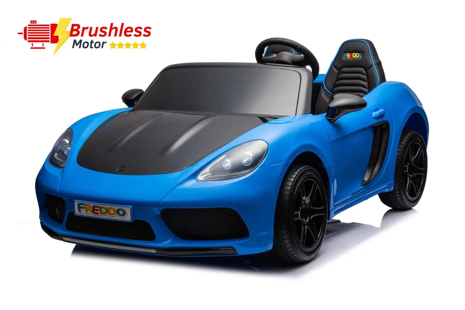 48V Freddo Rocket: World's Fastest 2-Seater Kids' Ride-On with Advanced Brushless Motor & Precision Differential 