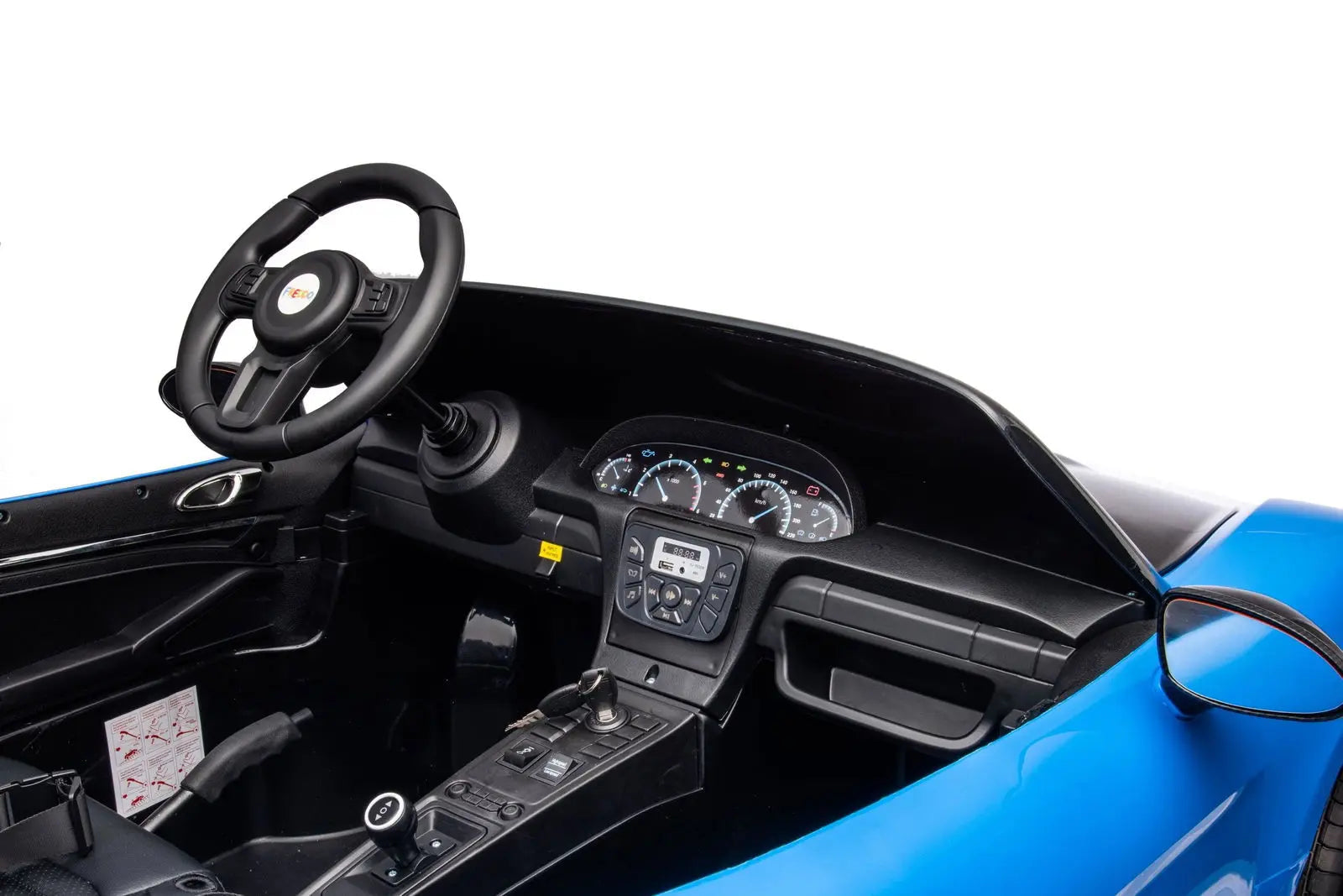 48V Freddo Rocket: World's Fastest 2-Seater Kids' Ride-On with Advanced Brushless Motor & Precision Differential 