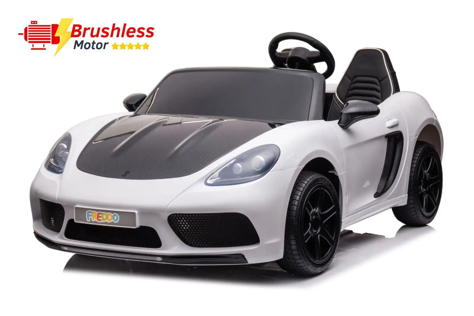 48V Freddo Rocket: World's Fastest 2-Seater Kids' Ride-On with Advanced Brushless Motor & Precision Differential 