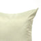 Beach Cushion Cover – 100% Polyester Jacquard, Knife Edge, Hidden Blue-Green Zipper, Hand-Made in Canada, Off-White with Blue-Green Spots