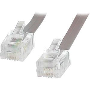 25 ft RJ11 Telephone Modem Cable 