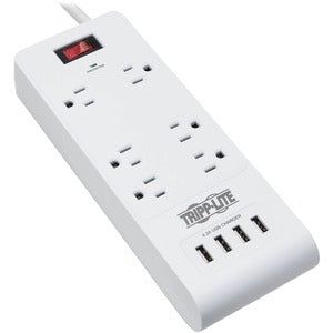 Tripp Lite by Eaton TLP64USBRA15 6-Outlet Surge Suppressor/Protector 