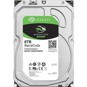 Seagate BarraCuda ST8000DM004 8 TB Hard Drive - 3.5" Internal - SATA (SATA/600) 