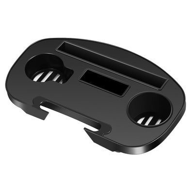 Zero Gravity Chair Cup Holder Clip On Side Tray w/Beverage Can Mobile Devices Slots 