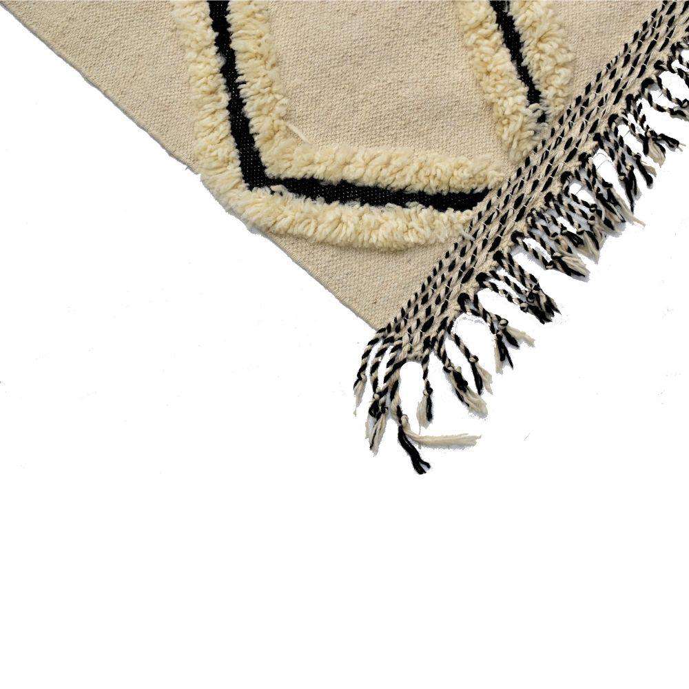 Amber Woven Wool 6X9 Rug 