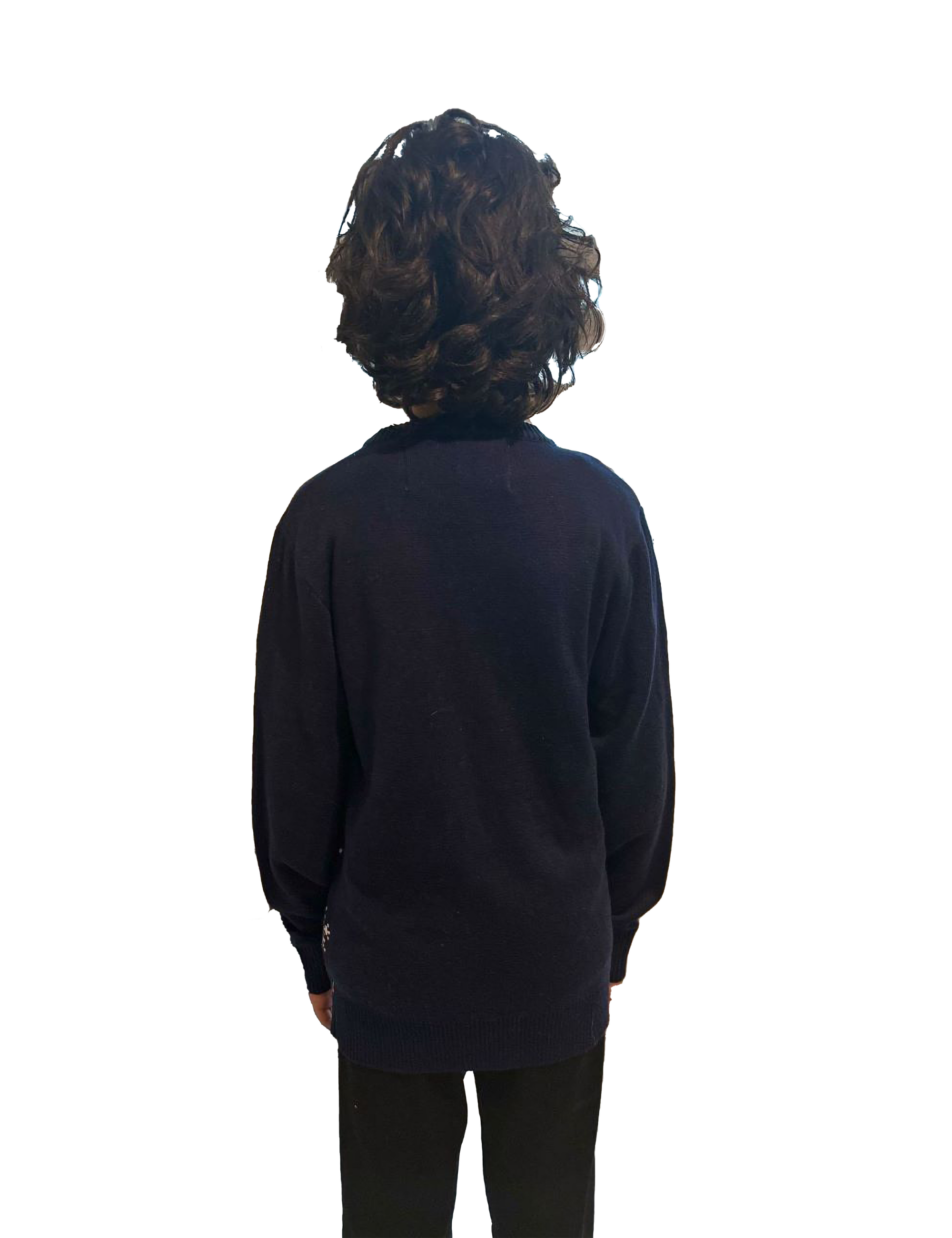 Boy Snowman Sweater With a Pompom 