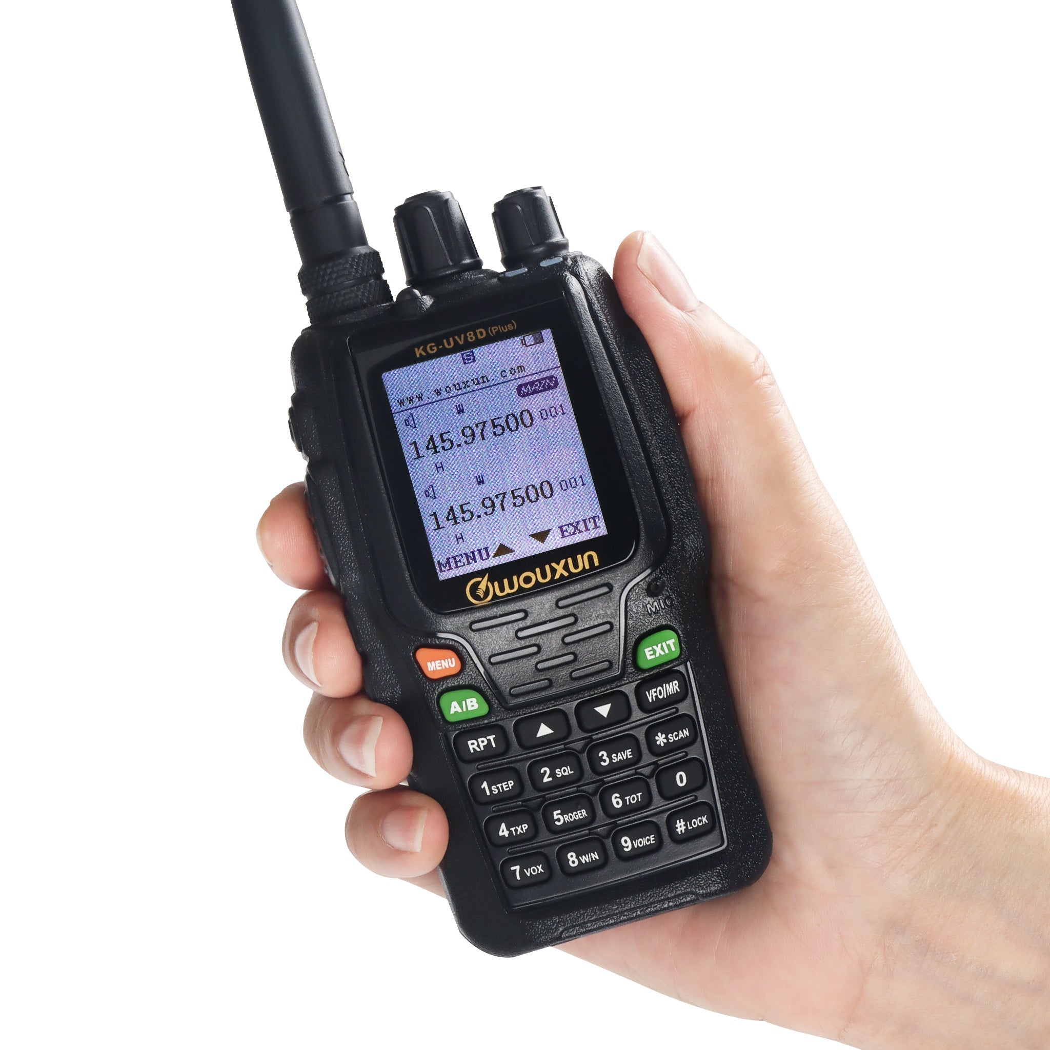 Wouxun KG-UV8D(Plus) Dual Bands, Voice Encryption Amateur Radio 144-148 MHz 430-450 MHz 