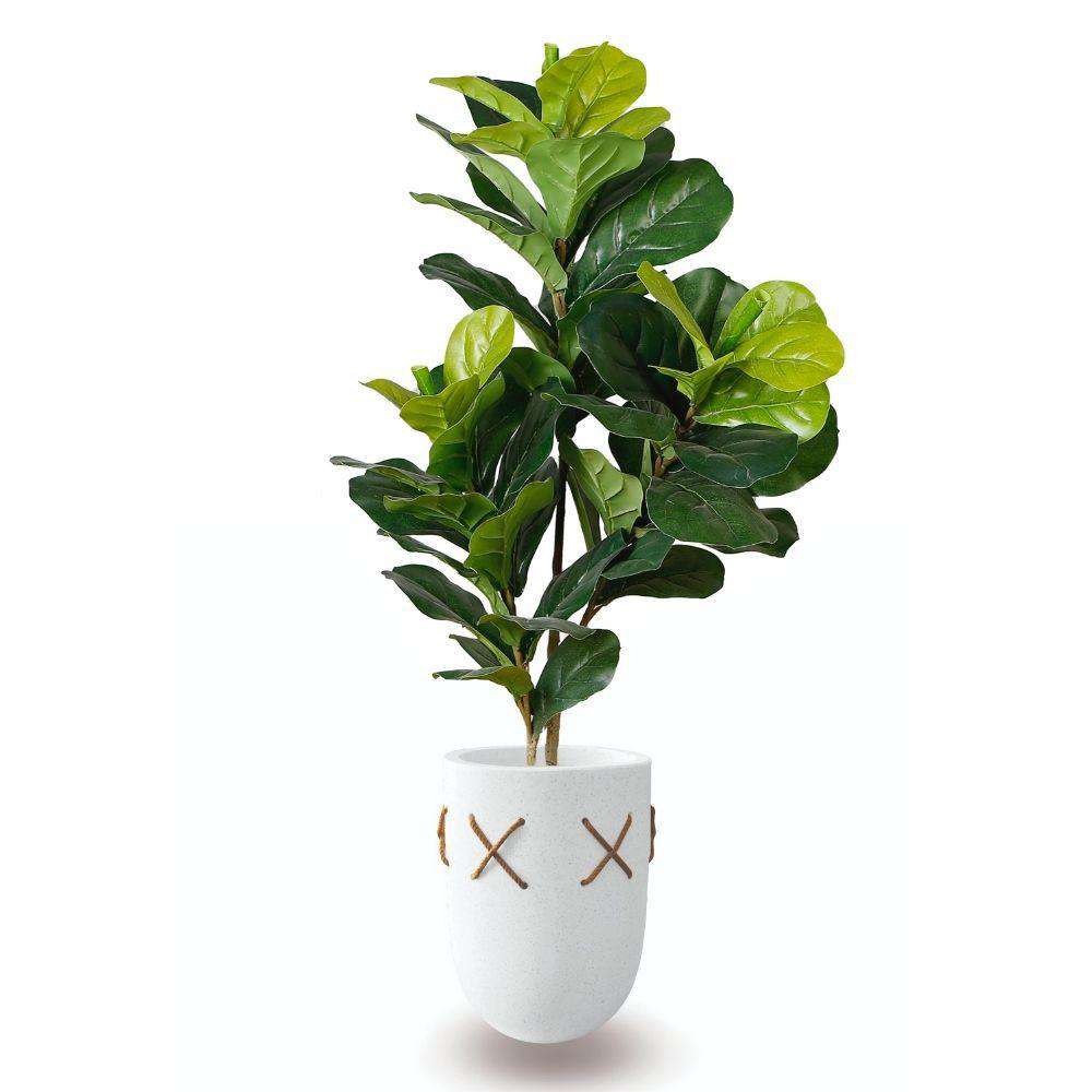 Coco Sandy Cement Planter 9'' 