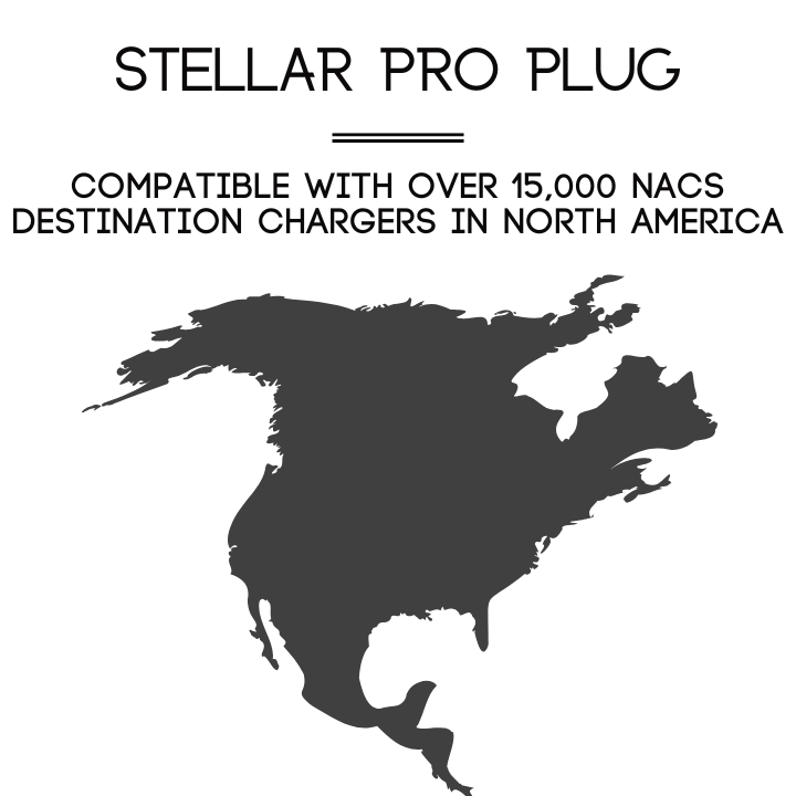 NACS Charger To J1772 Vehicle | AC | The Stellar Pro Plug 