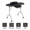 Manicure Nail Table Portable Station Desk Spa Beauty Salon Equipment 2 Color-Black