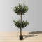 Sandy 4.3’ Artificial Boxwood Topiary Plant – Lifelike UV-Resistant Faux Greenery for Indoor & Outdoor Décor by ArtiPlanto