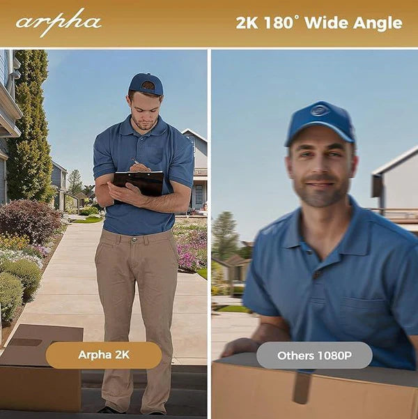 ARPHA AL501 Smart Door Lock with Video Camera - 6 in 1 