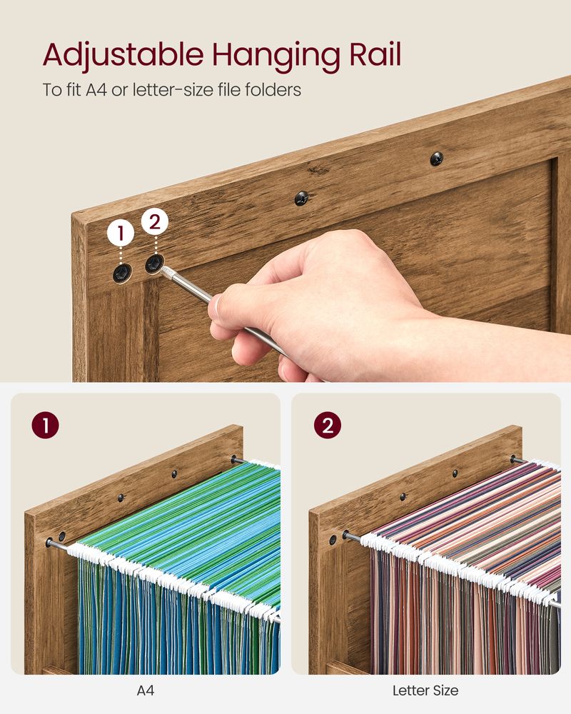 VASAGLE Lateral File Cabinet 