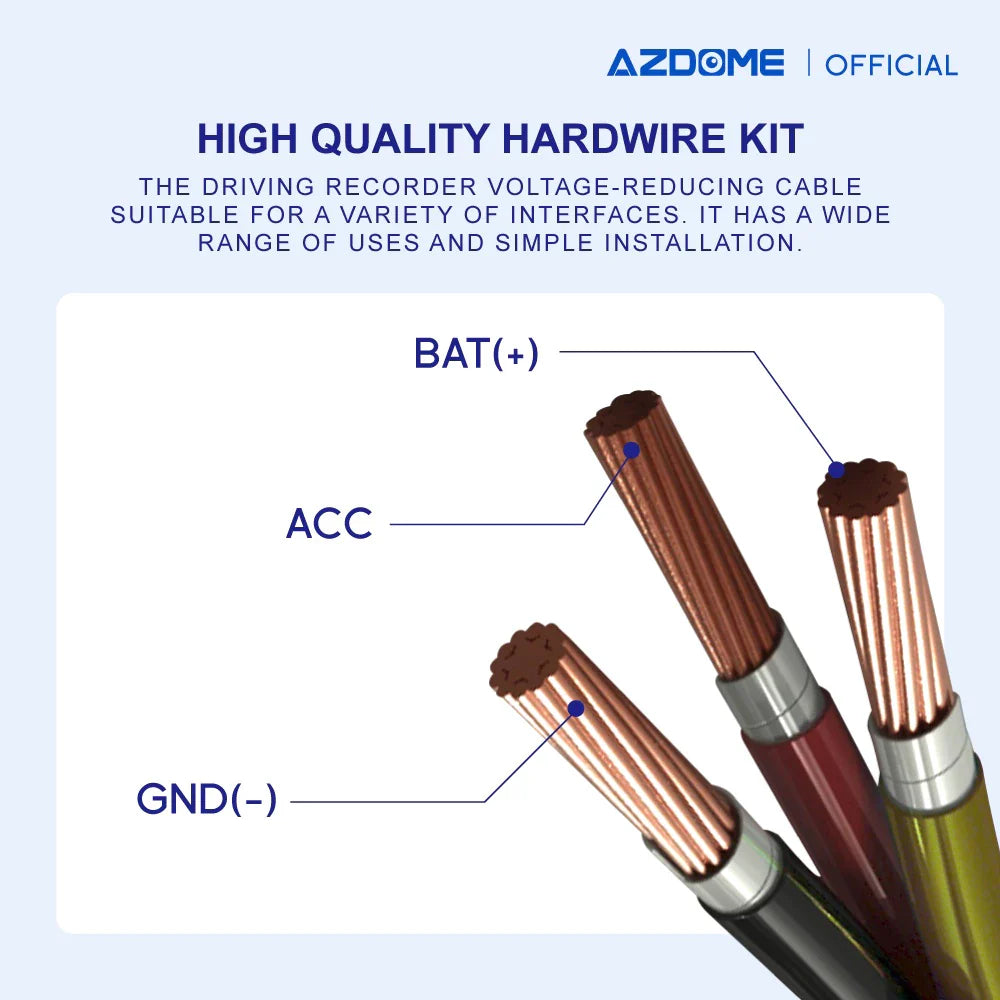 AZDOME HT03 C-Type Hardwire KIT 