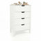 4-Drawer Dresser Wooden Nightstand with Anti-Tipping Kits-White