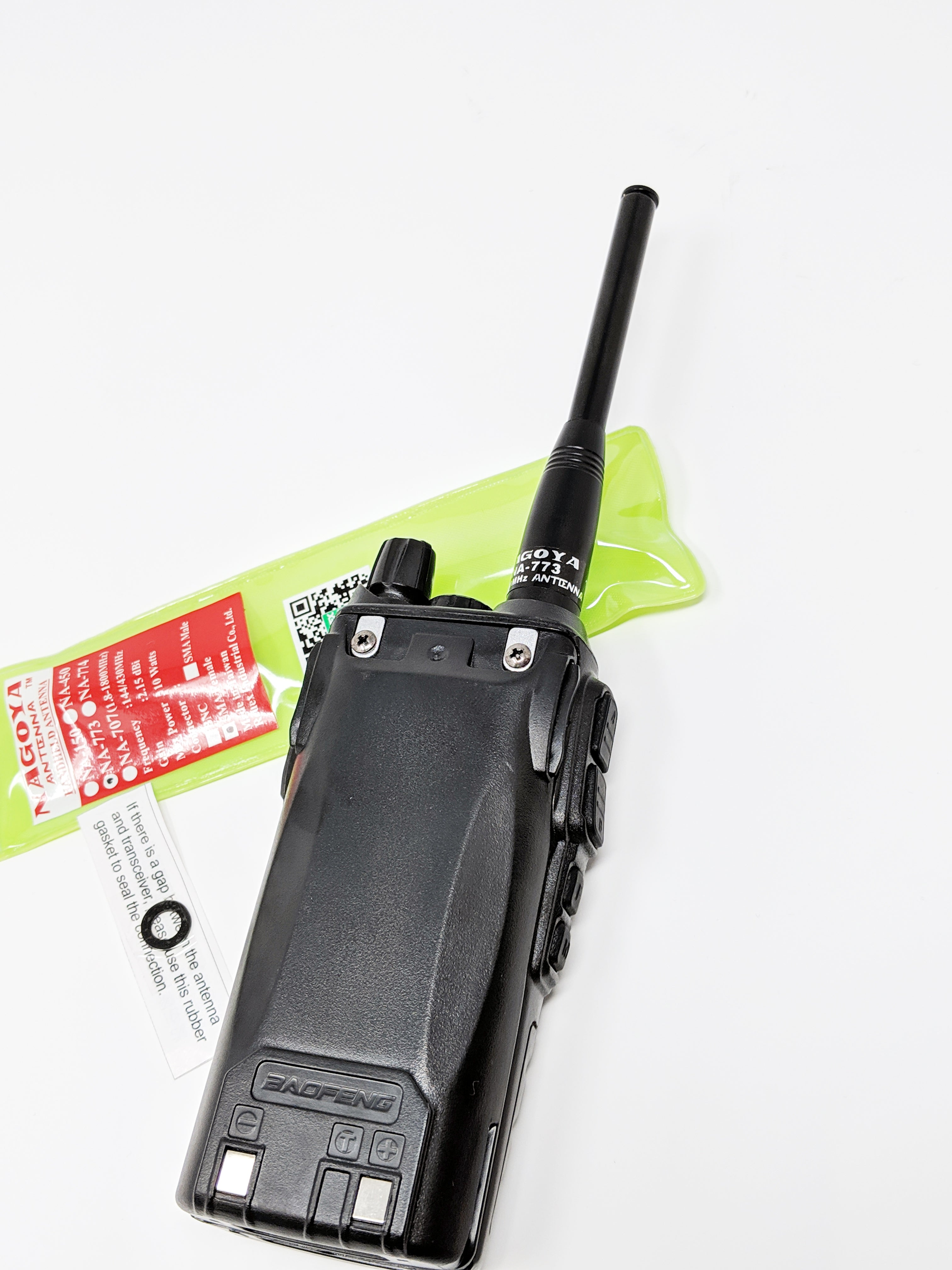 Genuine NAGOYA NA-773 Retractable Telescopic Antenna SMA-Female For Baofeng Radios 