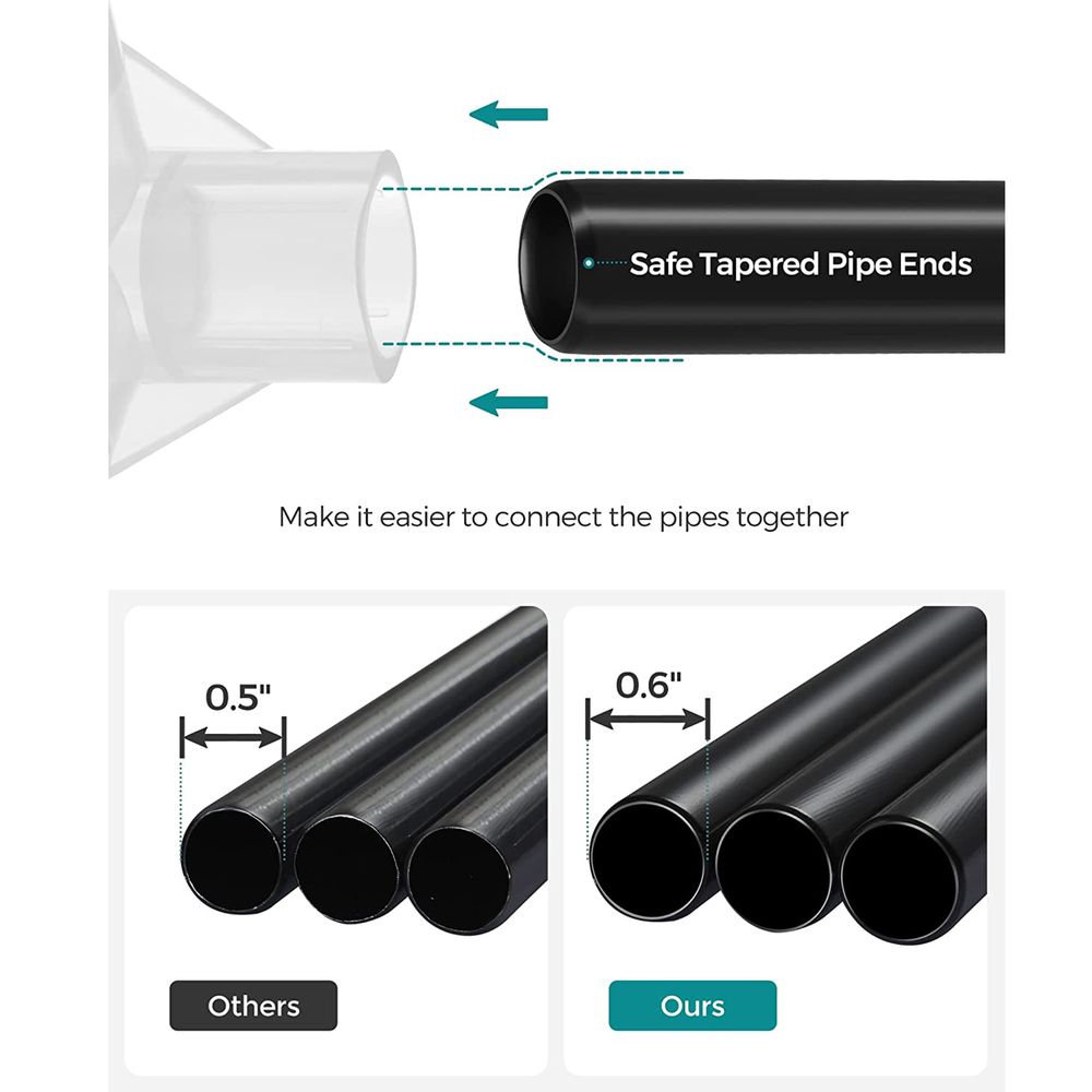 SONGMICS Wardrobe Closet Organizer with Cover 