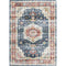 Dilara Multi-Color Red Blue Rug – Persian-Inspired Design, Machine Washable or Premium Linen, Vibrant & Durable Area Rug for Any Room
