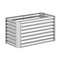 4 x 2 x 2 FT Galvanized Raised Garden Bed Rectangular Galvanized Metal Planter Box