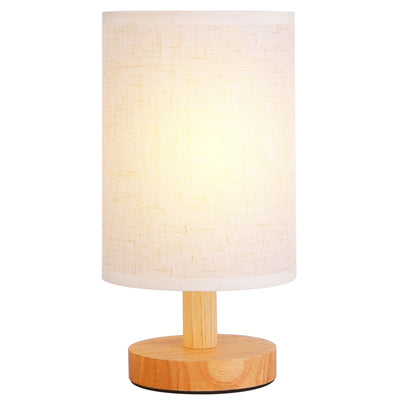 Beside Lamps for Bedroom Warm White Nightstand Lamp USB Plug Modern Lantern for Bedroom with 32.48in Cord 