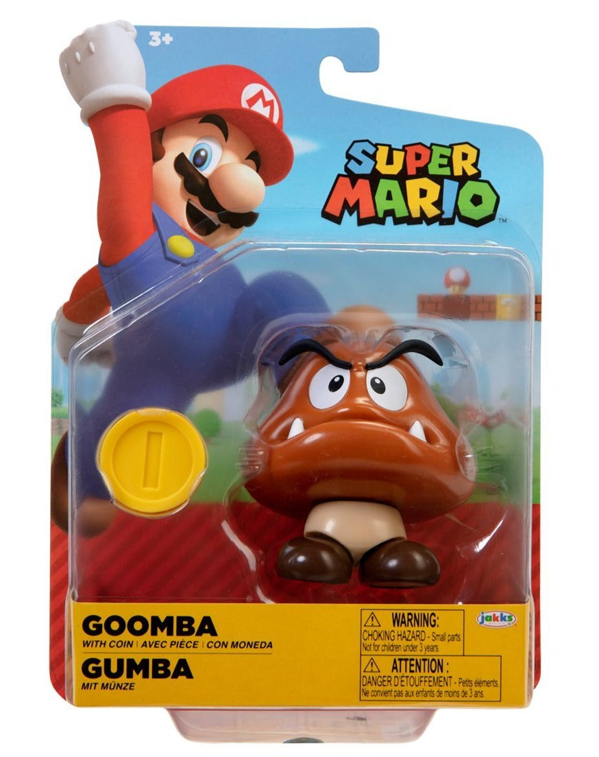 Nintendo Super Mario 4 inch Action Figure - Goomba 