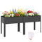 Galvanized Raised Garden Bed with Legs, 71
