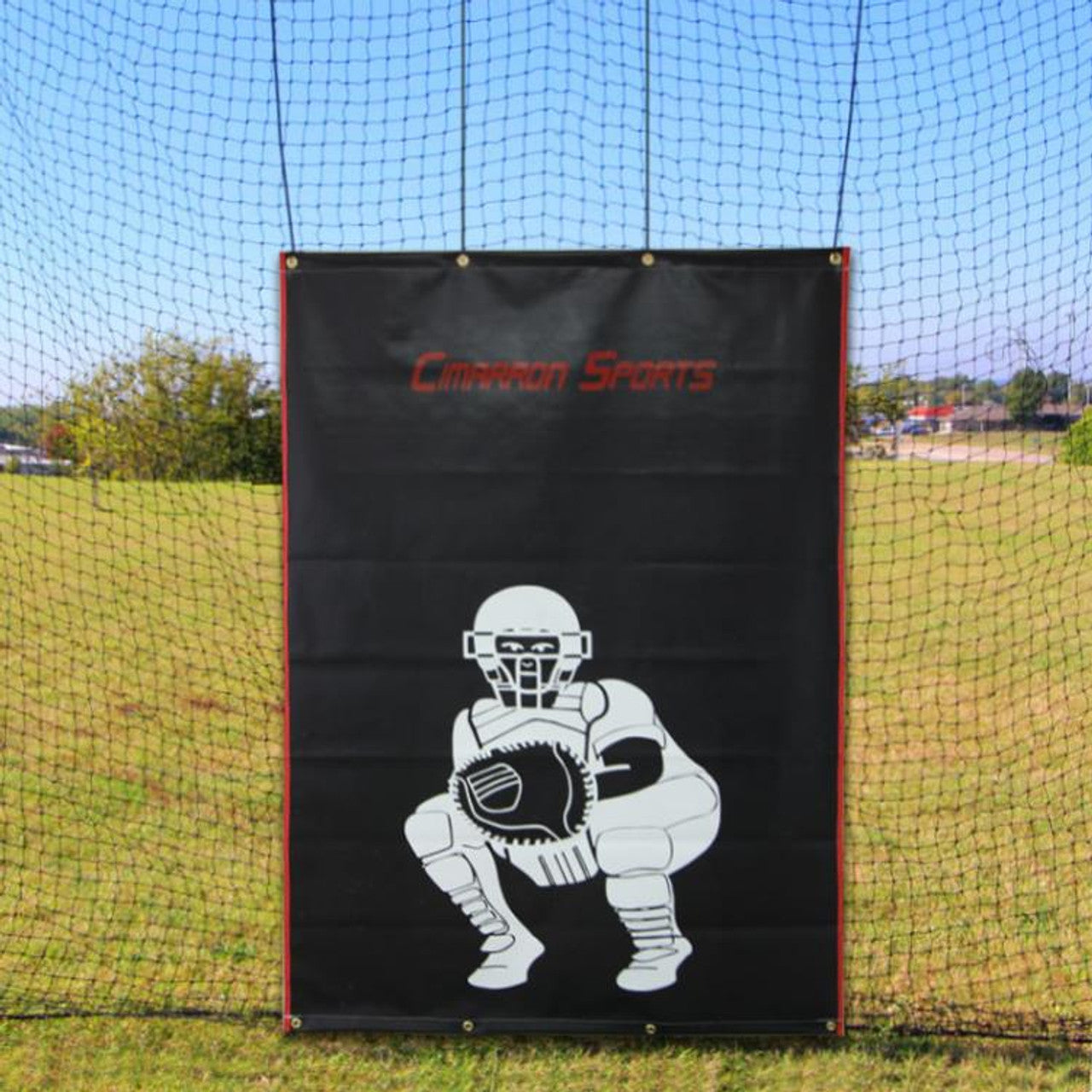 Vinyl Batting Cage Backstop