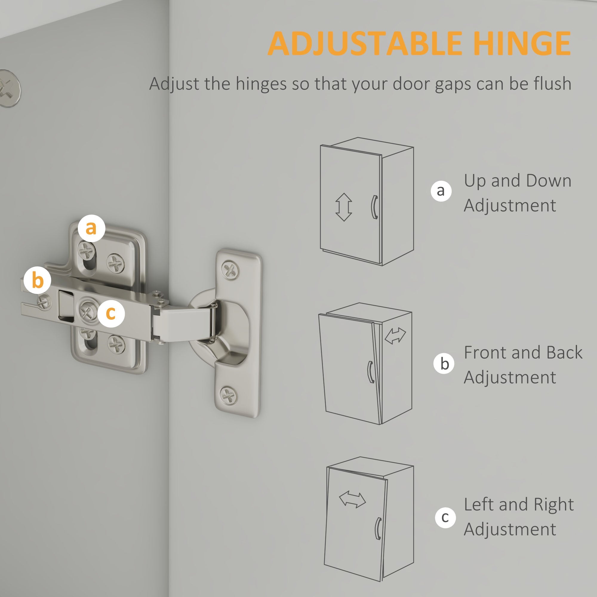 HOMCOM 71" Freestanding Kitchen Pantry Cabinet, Storage Cabinet with 4 Hinged Doors and Adjustable Shelves, White 