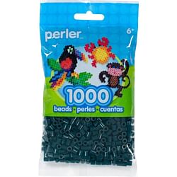 Perler Beads 1000 count - Forest Green Single pack - Free Shipping 