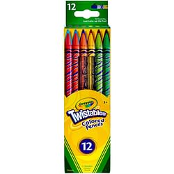 Crayola Twistables Colored Pencils 12ct - Free Shipping