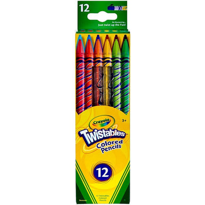 Crayola Twistables Colored Pencils 12ct - Free Shipping 