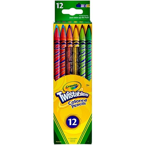 Crayola Twistables Colored Pencils 12ct - Free Shipping