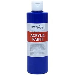 Handy Art Acrylic Paint 8oz Ultra Blue - Free Shipping