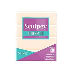 Sculpey Art Clay III Translucent - Free Shipping