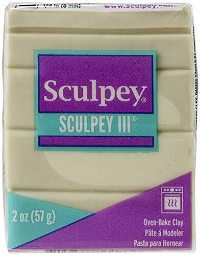 Sculpey III Polymer Clay Glow in the Dark - Free Shipping 