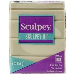 Sculpey III Polymer Clay Glow in the Dark - Free Shipping