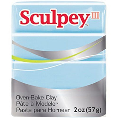 Sculpey III Polymer Sky Blue - Free Shipping 