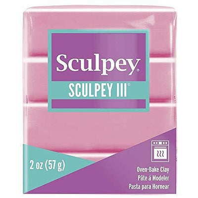 Sculpey III Polymer Clay Dusty Rose - Free Shipping 