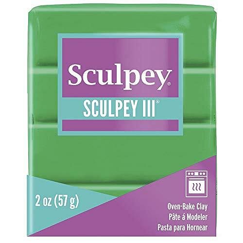 Sculpey III Polymer Emerald Green - Free Shipping