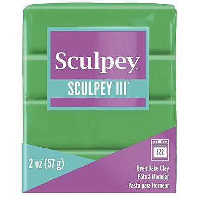 Sculpey III Polymer Emerald Green - Free Shipping 