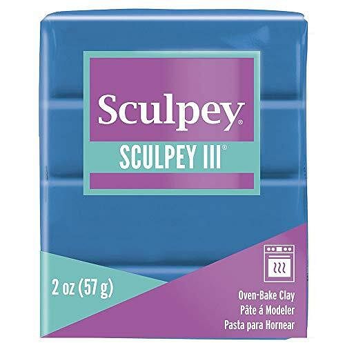 Polyform Sculpey III Clay Turquoise - Free Shipping