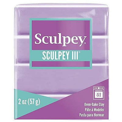 Sculpey III Polymer Clay Spring Lilac - Free Shipping 