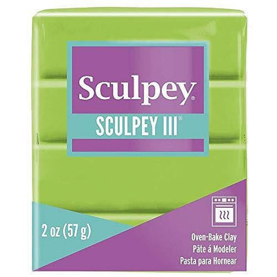 Sculpey III Polymer Clay Granny Smith - Free Shipping 